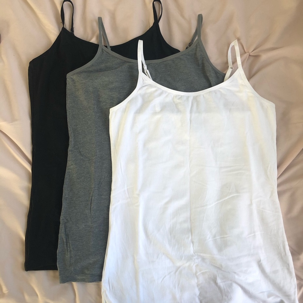 Set of 3 never worn Felina camisoles